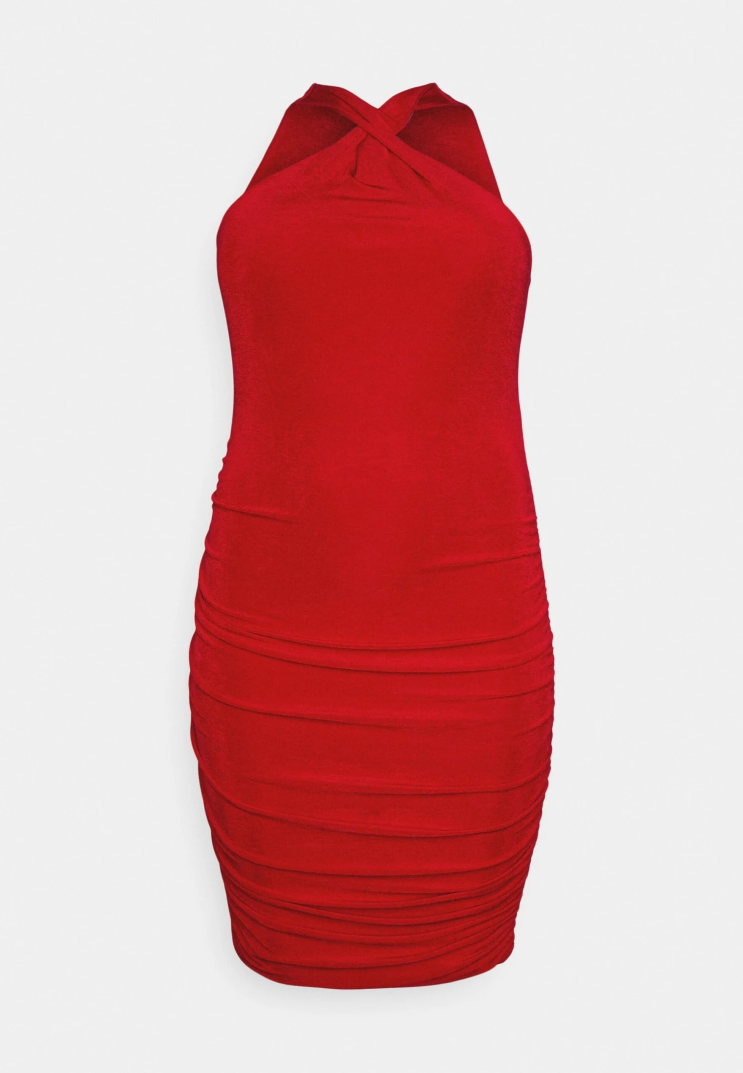 Missy Knot Midi Plus Size - Jurk - Red 5 Missy Knot Midi Plus Size - Jurk - Red - Afbeelding 5