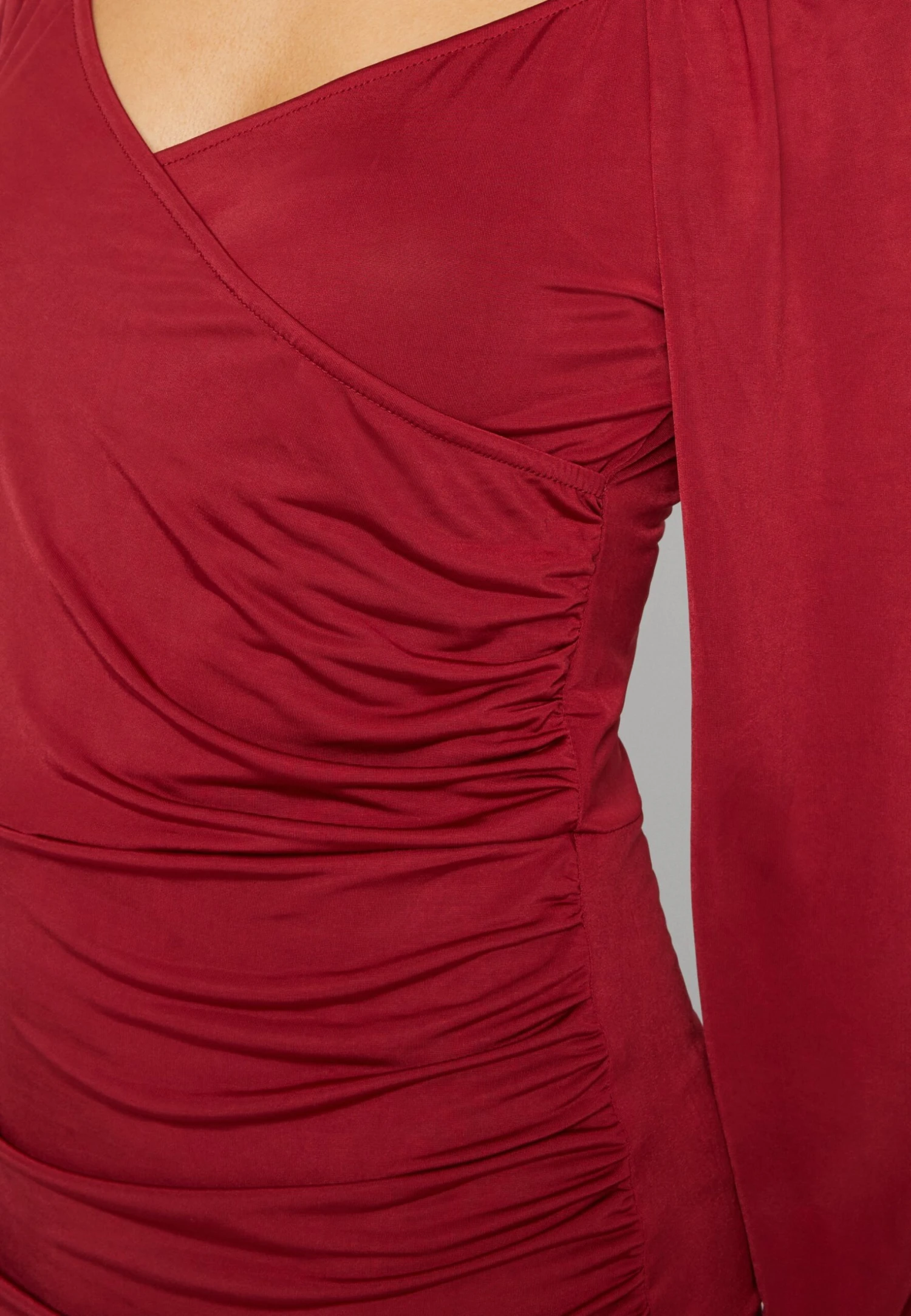 Wal G Trinity Mini - Jerseyjurk - Burgundy 6 Wal G Trinity Mini - Jerseyjurk - Burgundy - Afbeelding 6