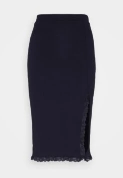 Wal G Kammi Midi Skirt - Kokerrok - Navy 10 Wal G Kammi Midi Skirt - Kokerrok - Navy -Wal G. 05157c11b0524de891a77a415810b17b