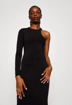 Mila Asymmetric- Maxi-Jurk - Black -Wal G. 052c20f9a6714066b9139c42f538f832