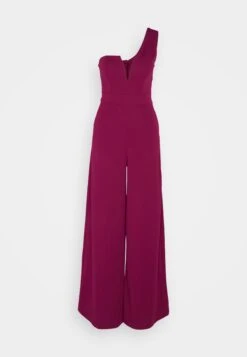 Wal G Fleur One Shoulder- Jumpsuit - Purple -Wal G. 0606c43d76b84a348fc442fc6e2d2790