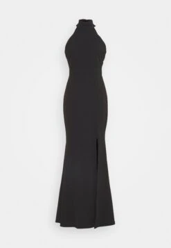 Wal G Sara Halter Neck Maxi Dress - Galajurk - Black 10 Wal G Sara Halter Neck Maxi Dress - Galajurk - Black -Wal G. 0bd353944b37483f8784da0a5635a312