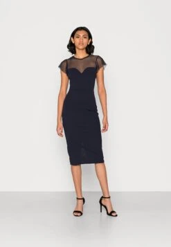 Wal G. 7 Wal G Dylan Midi Dress - Cocktailjurk - Navy