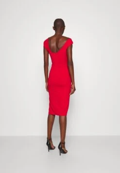 Delila Strap Midi - Etui-Jurk - Red -Wal G. 14199d46327242d99f38c49d30660f4c