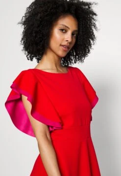 Max Ruffle Skater - Cocktailjurk - Red/Fuchsia 11 Max Ruffle Skater - Cocktailjurk - Red/Fuchsia -Wal G. 151b5cedff2347eaa2b4a833a2841a8e