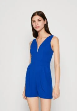 Wal G Cleo V Neck Playlist - Jumpsuit - Electric Blue