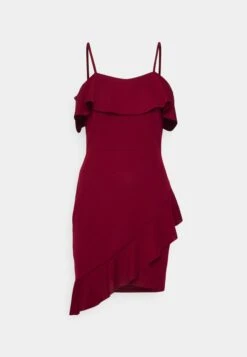 Revra Strappy Frill Skater - Jerseyjurk - Berry Wine 8 Revra Strappy Frill Skater - Jerseyjurk - Berry Wine -Wal G. 198373f38e3241a6a5b6bad58a7a9387