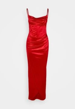 Wal G Sasha Maxi Dress - Galajurk - Red -Wal G. 1ac123d907304296a9b69d32046e290b