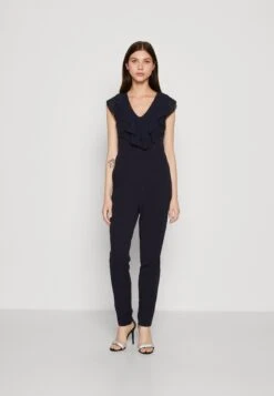 Wal G Priya Ruffle - Jumpsuit - Navy Blue