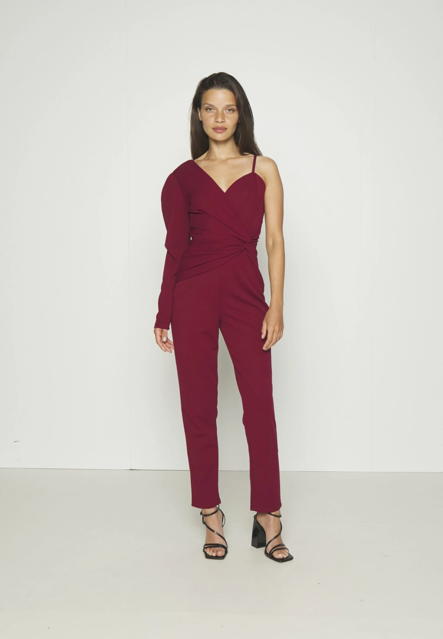 Ciaramin One Sleeve - Jumpsuit - Berry Wine 1 Ciaramin One Sleeve - Jumpsuit - Berry Wine