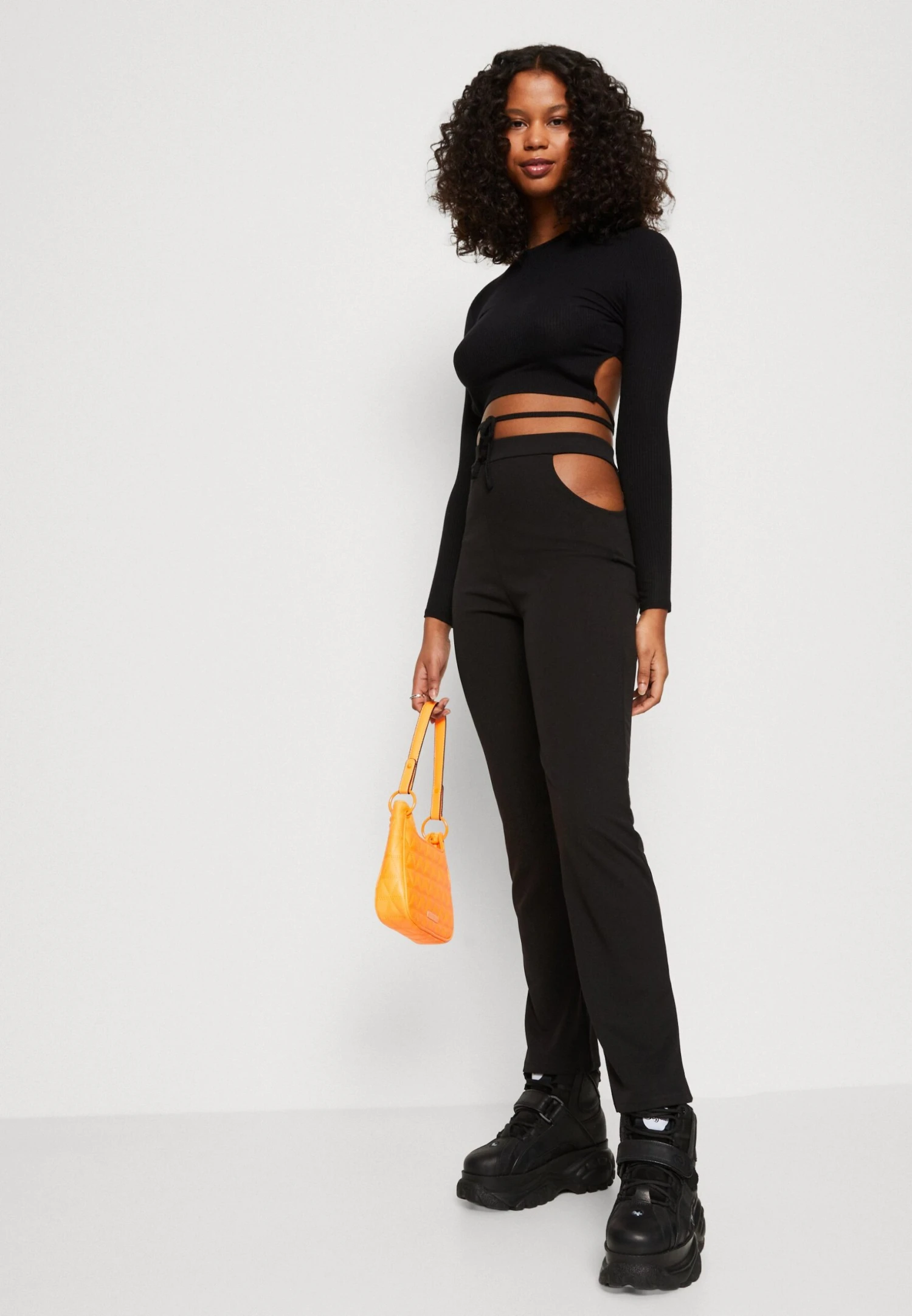 Wal G X Minnie Trouser - Broek - Black 4 Wal G X Minnie Trouser - Broek - Black - Afbeelding 4