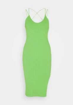 Wal G Cruise Collection Libby Strappy Midi Dress - Jerseyjurk - Leaf Green -Wal G. 1f6bcdd49a2840d58ea32885963da0ce