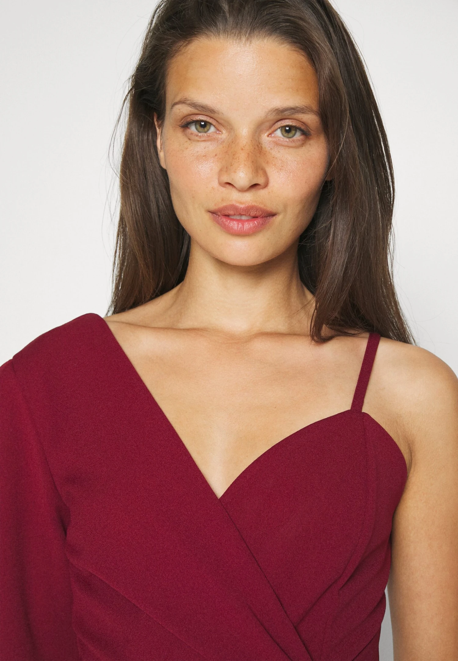 Ciaramin One Sleeve - Jumpsuit - Berry Wine 5 Ciaramin One Sleeve - Jumpsuit - Berry Wine - Afbeelding 5