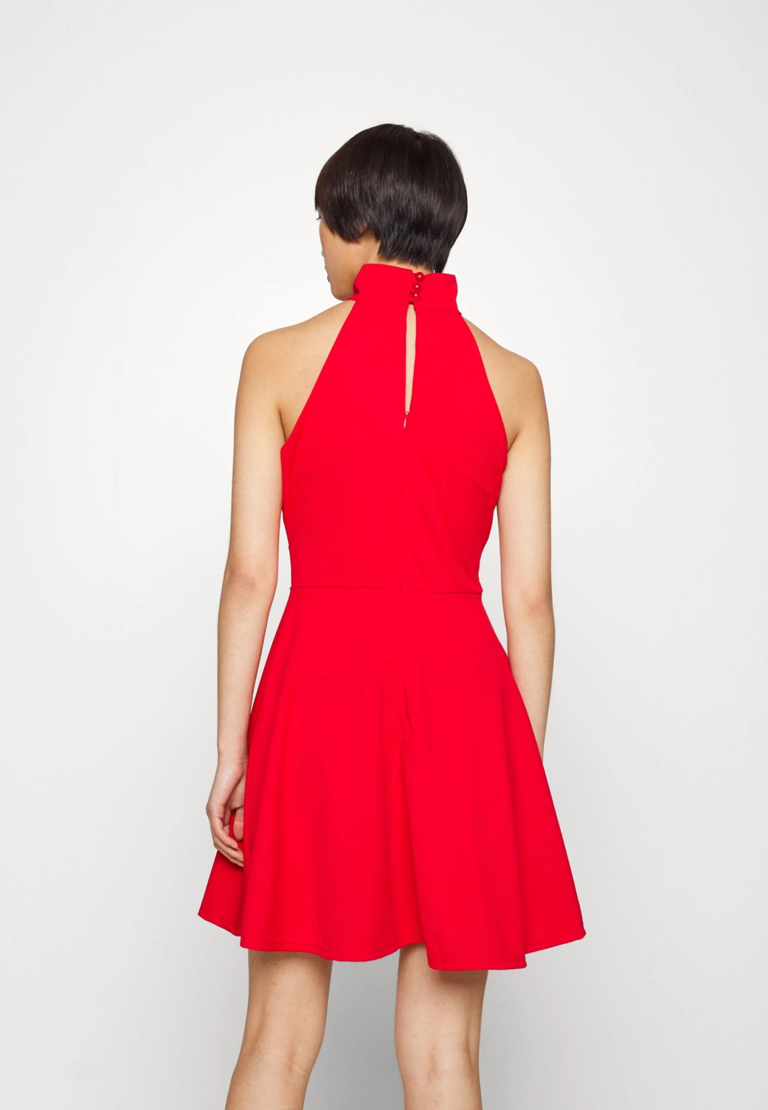 Annie Halter Skater - Jerseyjurk - Red 3 Annie Halter Skater - Jerseyjurk - Red - Afbeelding 3