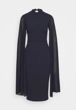 Wal G Cape Sleeve Dress - Cocktailjurk - Navy Blue 10 Wal G Cape Sleeve Dress - Cocktailjurk - Navy Blue -Wal G. 2b2b10faa2004a7a84eb92086ead112a