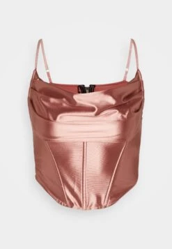 Wal G Christian Corset Crop - Top - Dusty Pink -Wal G. 2b4d122c800f41b6a6d8e9c7e1a2296e