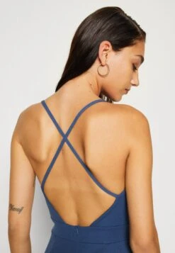 Wal G Aiden Cross Back - Jumpsuit - Denim Blue -Wal G. 2d92a8c5c57042e49d511052b6e53328