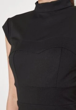Bambinaroll Neck Midi Dress - Jerseyjurk - Black 11 Bambinaroll Neck Midi Dress - Jerseyjurk - Black -Wal G. 315bdfdd08c44855b8a5cbe3f3e65d26
