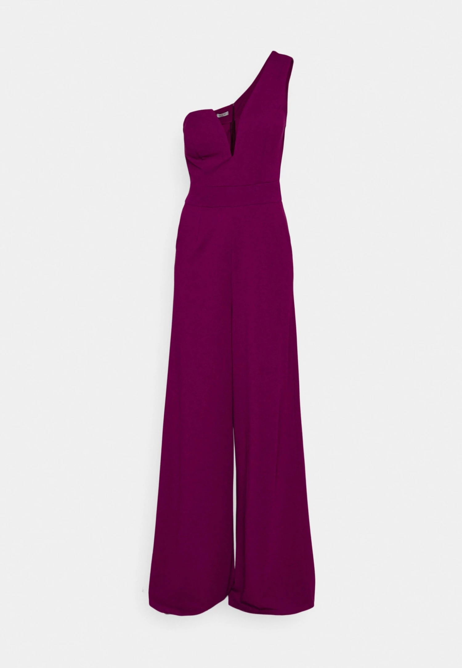 Fleur One Shoulder- Jumpsuit - Plum 4 Fleur One Shoulder- Jumpsuit - Plum - Afbeelding 4