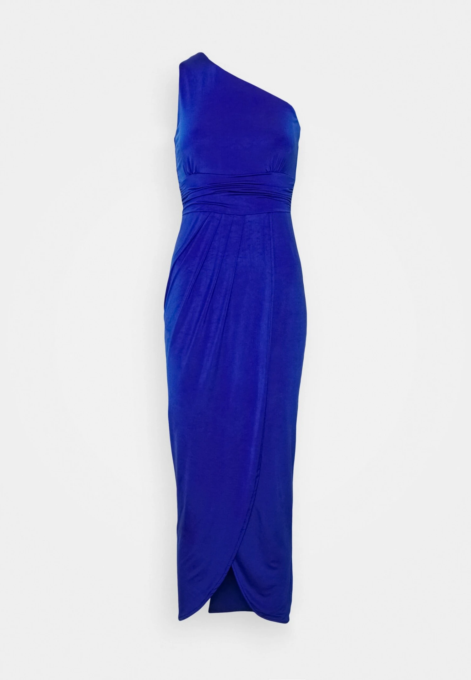 Wal G Party Bina One Shoulder Midi - Jerseyjurk - Electric Blue 7 Wal G Party Bina One Shoulder Midi - Jerseyjurk - Electric Blue - Afbeelding 7