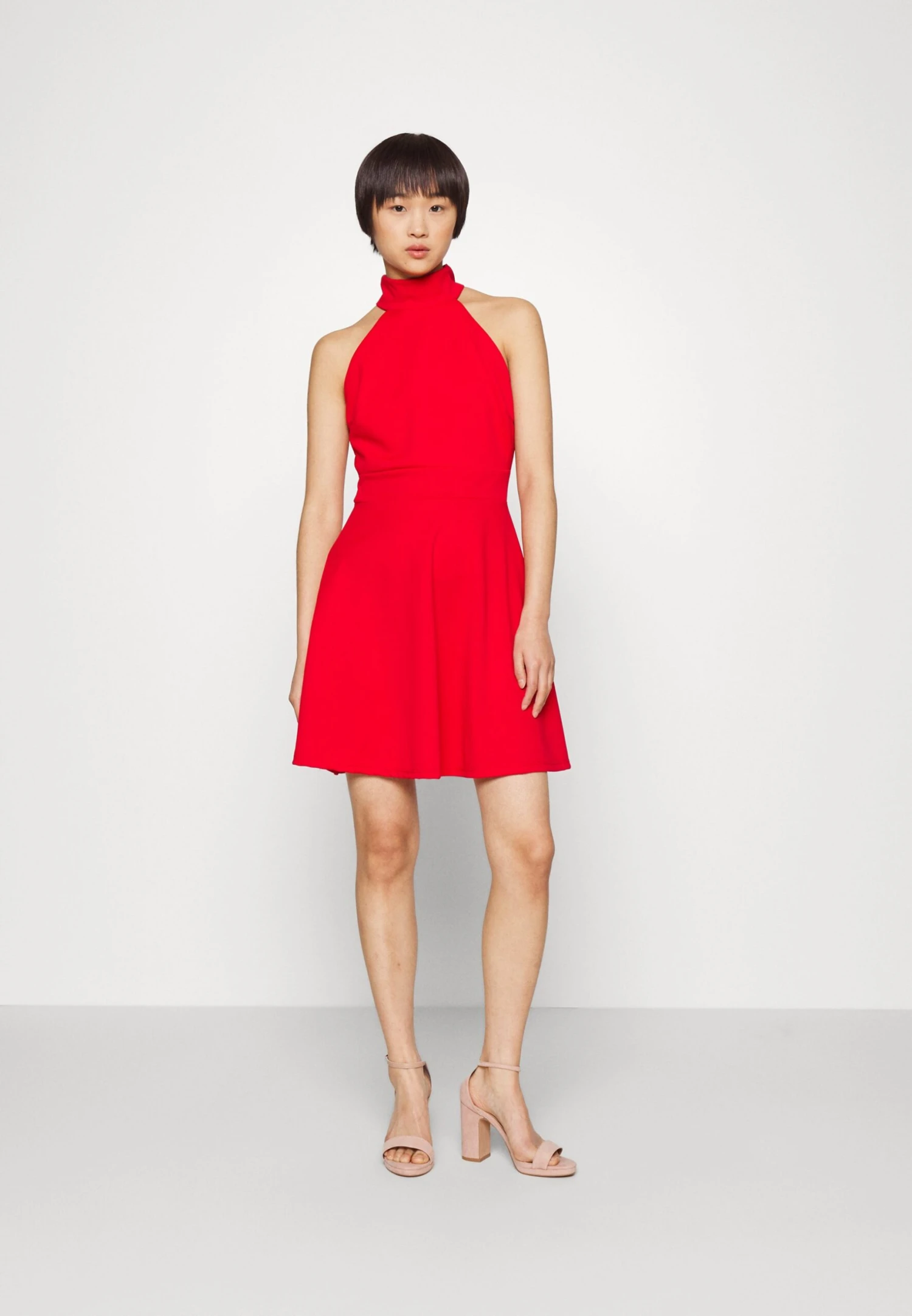 Annie Halter Skater - Jerseyjurk - Red 2 Annie Halter Skater - Jerseyjurk - Red - Afbeelding 2