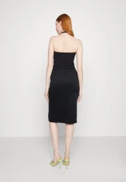 Wal G Valentines Heart Midi Skirt - Kokerrok - Black -Wal G. 47a9609993f744a4b8b11857056fc198