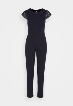 Wal G Sarah Lace - Jumpsuit - Navy Blue -Wal G. 4a69ace0b7f6434183322552b6d9cc3c