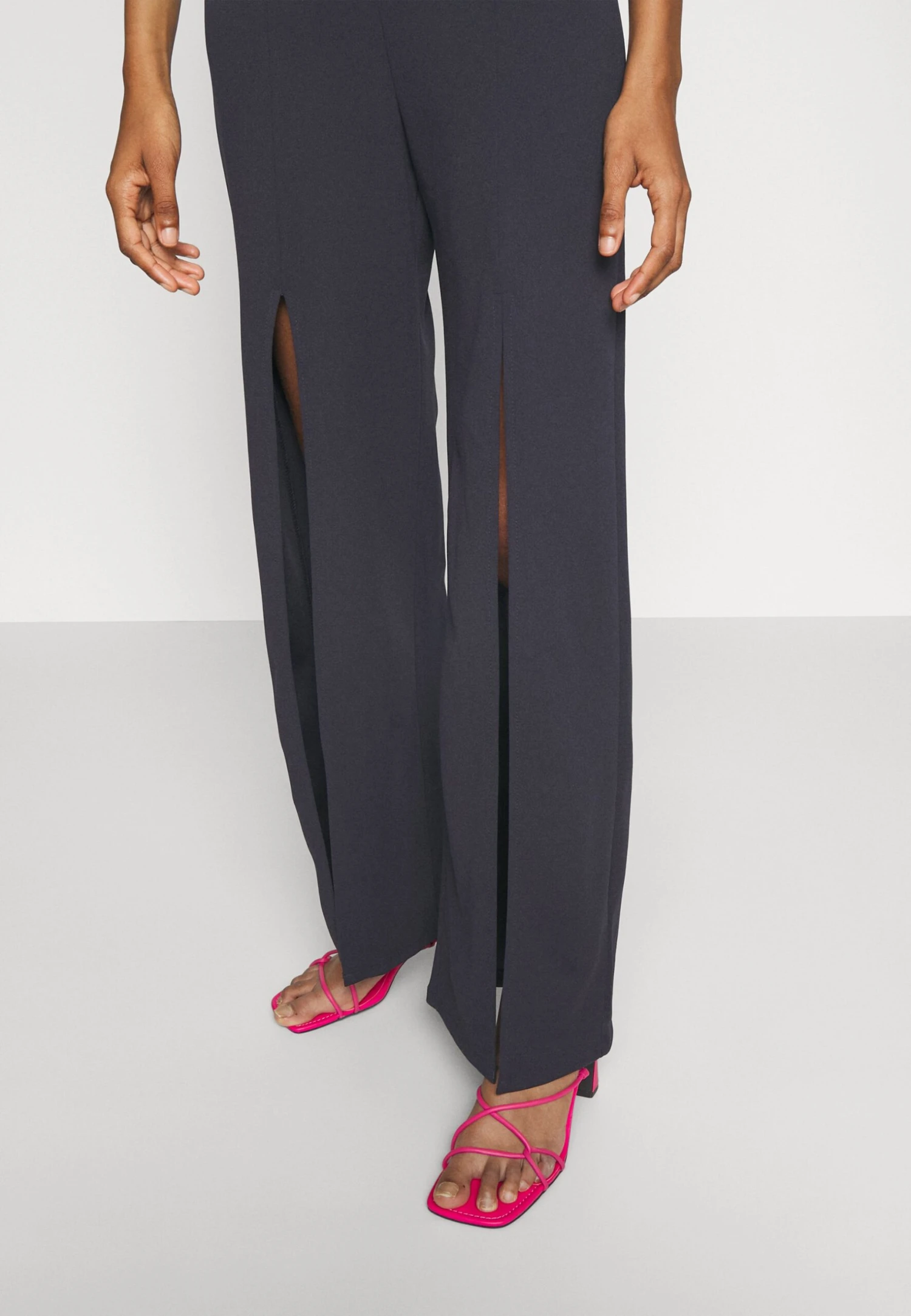 Alfo Cross Neck Jumpsuit - Jumpsuit - Navy Blue 4 Alfo Cross Neck Jumpsuit - Jumpsuit - Navy Blue - Afbeelding 4