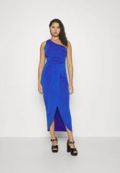 Wal G Party Bina One Shoulder Midi - Jerseyjurk - Electric Blue 10 Wal G Party Bina One Shoulder Midi - Jerseyjurk - Electric Blue -Wal G. 4e9df30f2f9e43d79e7aa98f18240c66