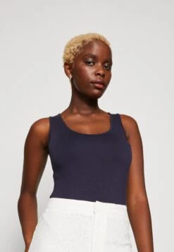 Wal G Melody Bodysuit - Top - Navy Blue -Wal G. 4f6a17566a09465489fbea52d611586a