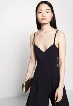 Laney Wide Leg - Jumpsuit - Navy Blue -Wal G. 4f788e86939f4b05bb00919d79559c7f