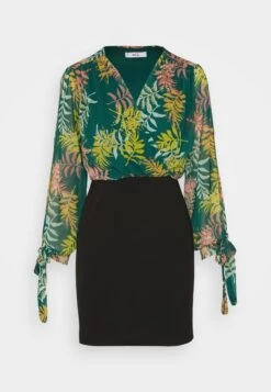 Wal G Cruise Collection Tropical Contrast Mini Dress - Jurk - Multicoloured -Wal G. 506b7c360e514b998d6f29cb971c7a42