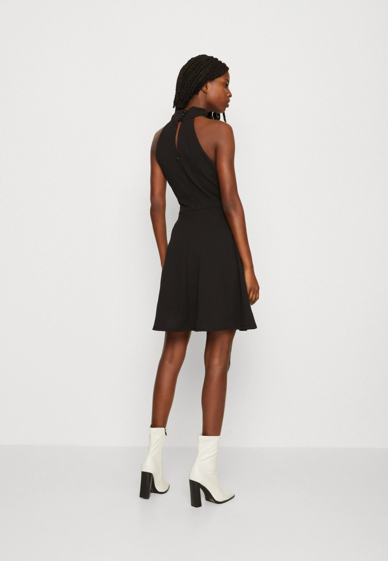 Wal G Annie Halter Skater - Jerseyjurk - Black 3 Wal G Annie Halter Skater - Jerseyjurk - Black - Afbeelding 3