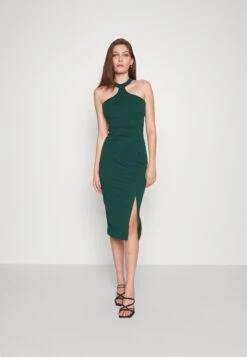 Lexi Curve Midi - Cocktailjurk - Forest Green