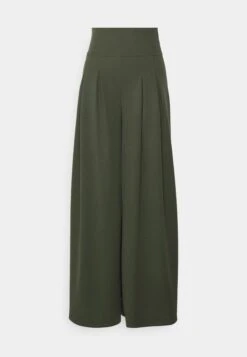 Venisa Wide Leg Trouser - Broek - Dark Khaki 8 Venisa Wide Leg Trouser - Broek - Dark Khaki -Wal G. 5f5d384febcc4544a3ea9ec35572ed28