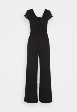 Wal G Cecillian V Neck - Jumpsuit - Black -Wal G. 6488f60b94954bfcb2679124ee691601