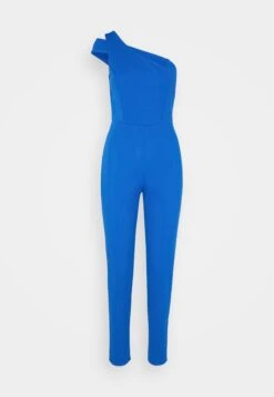 Wal G Angela Cut Out- Jumpsuit - Electric Blue -Wal G. 6628bf0f124b4714b202a207613fb71a