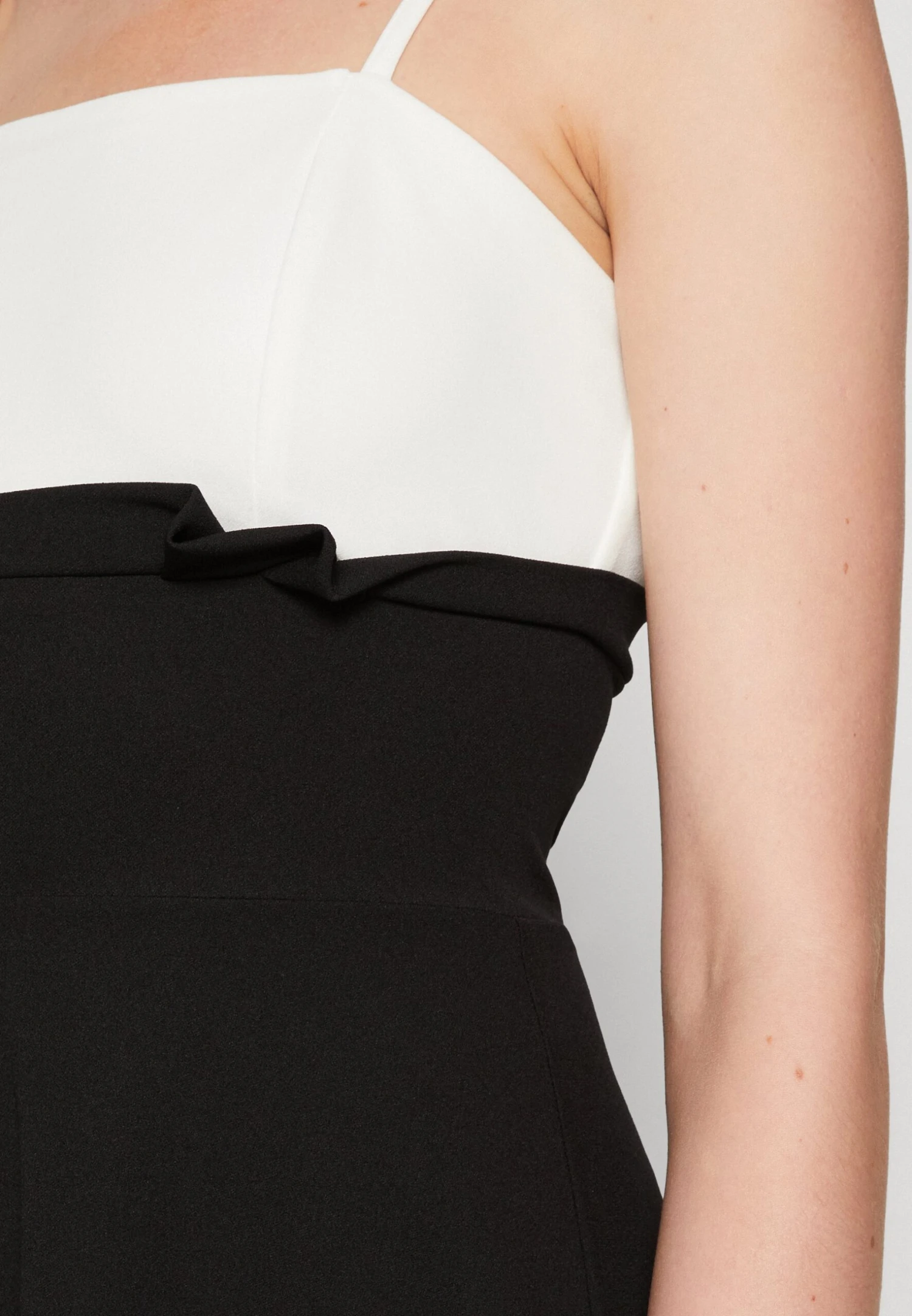 Wal G Janya Contrast Skater - Jerseyjurk - Black/White 6 Wal G Janya Contrast Skater - Jerseyjurk - Black/White - Afbeelding 6