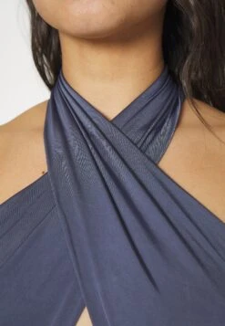 Wal G Party Jojo Halter - Jumpsuit - Denim Blue -Wal G. 691d1c9990034b0a9dc7af82333c9b4b