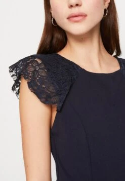 Wal G Sarah Lace - Jumpsuit - Navy Blue -Wal G. 69625b6cb40d4ae6abf70e0df20fde0a