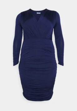 Gabriella Rouched - Etui-Jurk - Navy Blue -Wal G. 699654918d384dddbb5488d41a22fef3