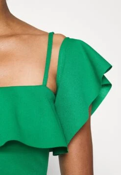 Zimmi Off Shoulder Midi Dress - Jerseyjurk - Leaf Green 9 Zimmi Off Shoulder Midi Dress - Jerseyjurk - Leaf Green -Wal G. 6c489c9545fb48d89adaef4b10a1c878