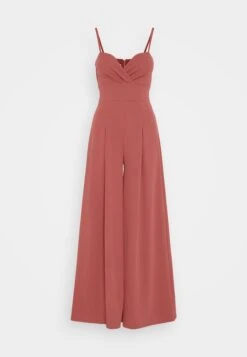 Wal G Thea Wide Leg - Jumpsuit - Dark Mauve Pink 10 Wal G Thea Wide Leg - Jumpsuit - Dark Mauve Pink -Wal G. 6e6f60b1664147dea585b88d286fe31a
