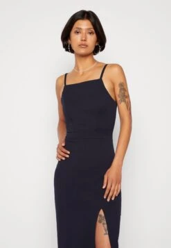 Wal G Strappy Square Neck Midi Dress - Etui-Jurk - Navy Blue 9 Wal G Strappy Square Neck Midi Dress - Etui-Jurk - Navy Blue -Wal G. 6e8826b6ed944a9cb004dc8a9d67169a