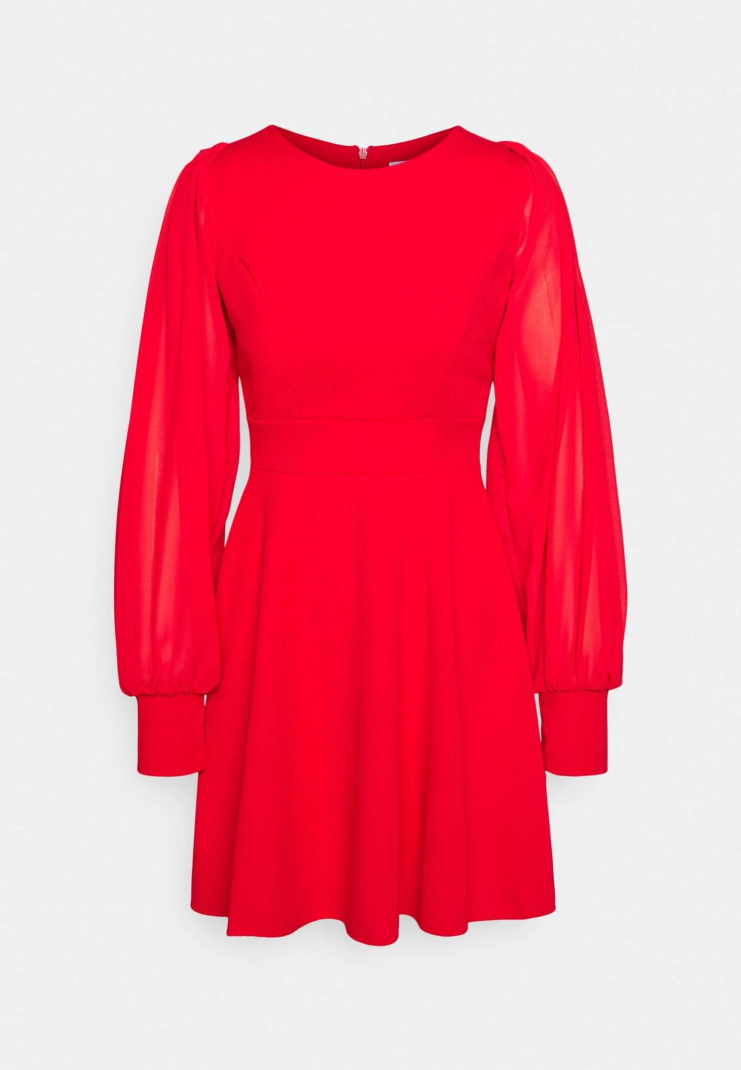 Kat Sleeve Dress - Cocktailjurk - Red 5 Kat Sleeve Dress - Cocktailjurk - Red - Afbeelding 5