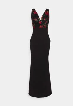 Wal G Embroidered Lace Maxi - Cocktailjurk - Black/Red 10 Wal G Embroidered Lace Maxi - Cocktailjurk - Black/Red -Wal G. 709f67fcc38043b5893086a8c33576a3