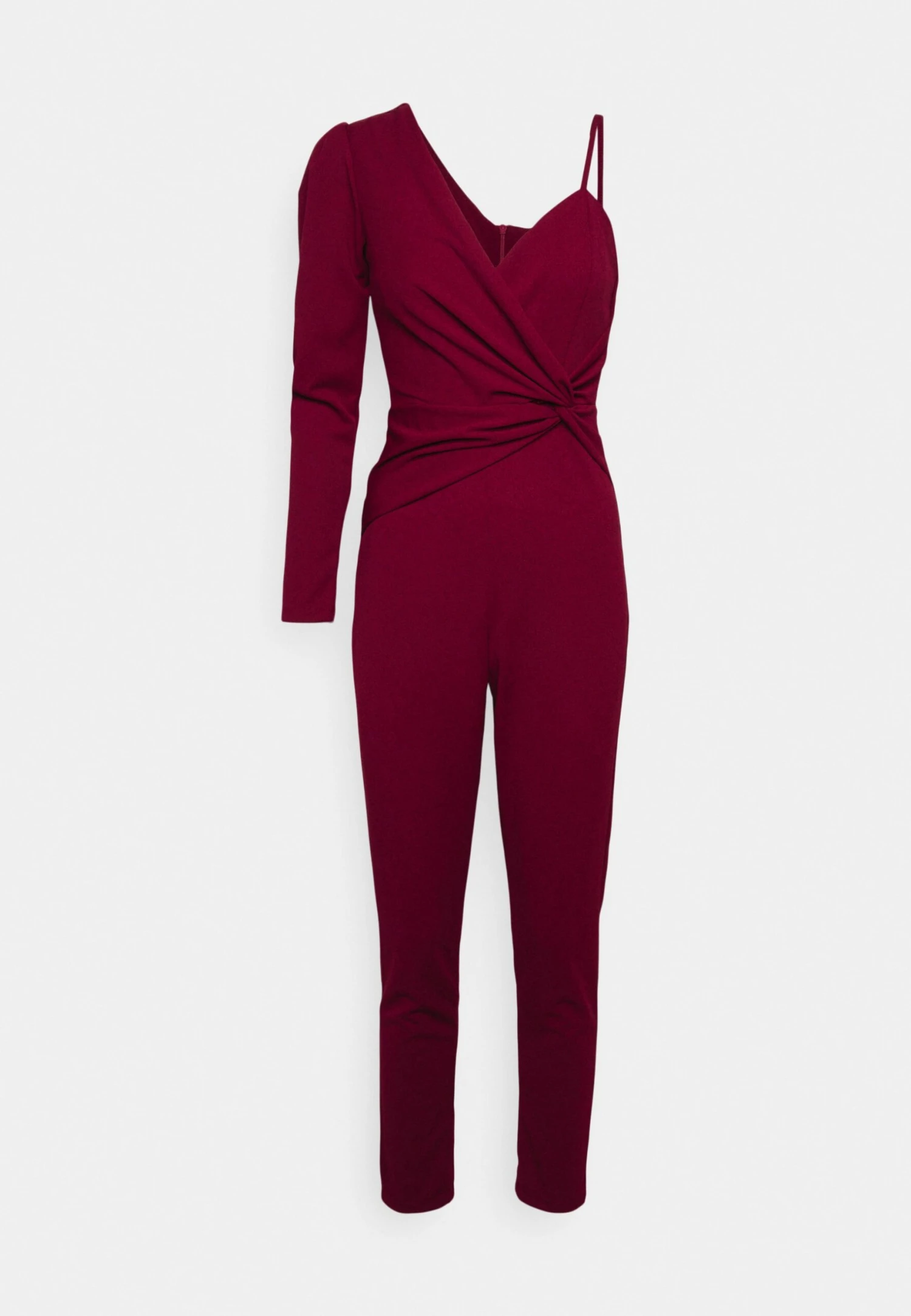 Wal G Ciaramin One Sleeve Jumpsuit - Jumpsuit - Berry Wine 5 Wal G Ciaramin One Sleeve Jumpsuit - Jumpsuit - Berry Wine - Afbeelding 5
