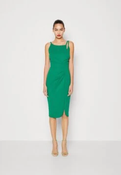 Wal G Tessa Midi Dress - Jerseyjurk - Leaf Green