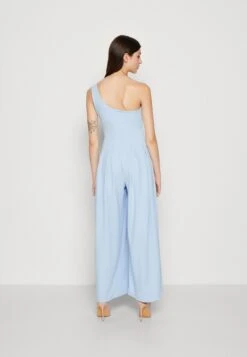 Wal G Sasha Pleated Pant - Jumpsuit - Sky Blue -Wal G. 74f96e82d3dc4bb28b0399d12902f98f