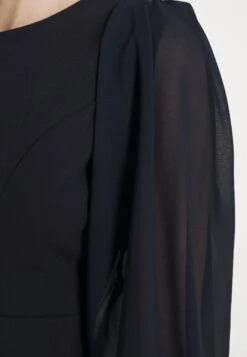 Wal G Kat Sleeve Dress - Jurk - Navy Blue -Wal G. 77221215fe38450bacca5bfbfb3e5b49